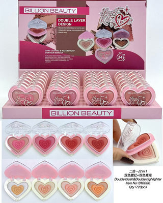 Rubor e Iluminador 2 en 1