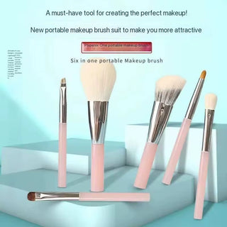 Kit de brochas para llevar a todo lado